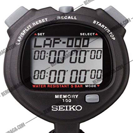 Stopwatch Seiko 100 Memory